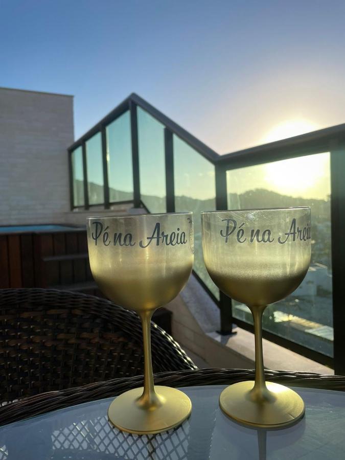 Cobertura Pe Na Areia Com Piscina Privativa E Vista Mar Na Praia Dos Anjos, Arraial Do Cabo, Para Ate 8 Pessoas Exterior foto